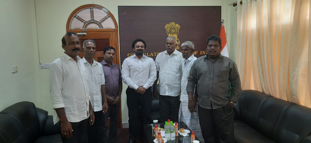 Consul General meets Fishermen Association Leaders in Jaffna