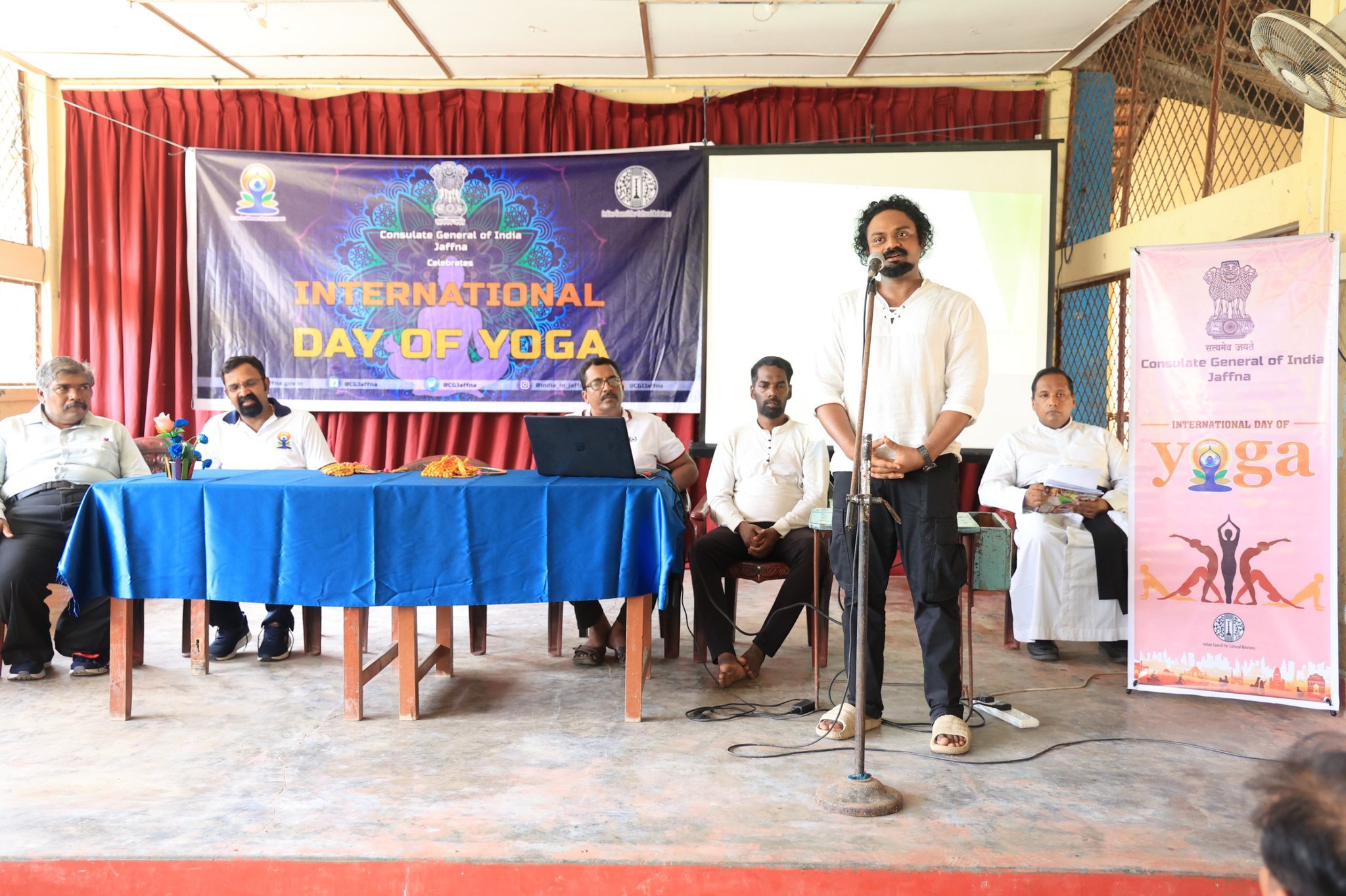 CGI, Jaffna holds historic first yoga day celebrations in Delft Island